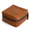 Moore & Giles TRAVEL POUCH LARGE SEVEN HILLS UMBER