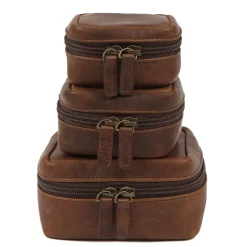 Moore & Giles TRAVEL POUCH MEDIUM BALDWIN OAK