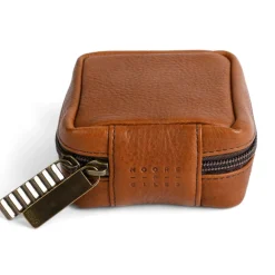 Moore & Giles TRAVEL POUCH MEDIUM SEVEN HILLS UMBER