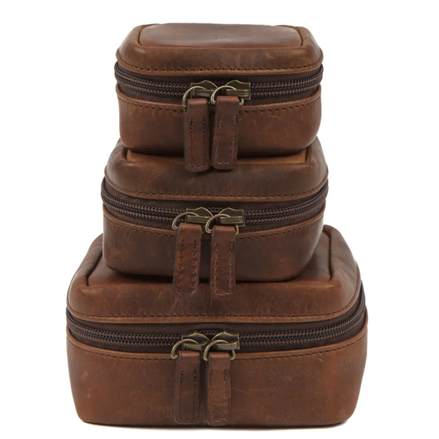 Moore & Giles TRAVEL POUCH SMALL BALDWIN OAK