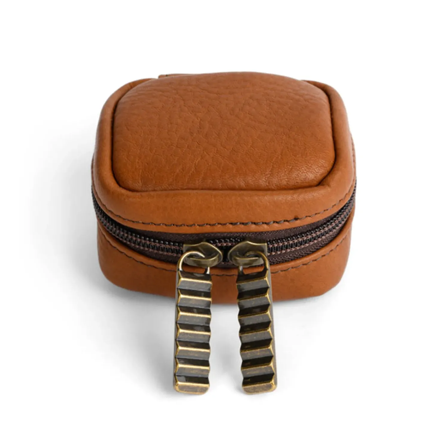 Moore & Giles TRAVEL POUCH SMALL SEVEN HILLS UMBER