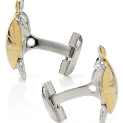 Ox and Bull Trading Co. Turtle Movement 3D Cufflinks