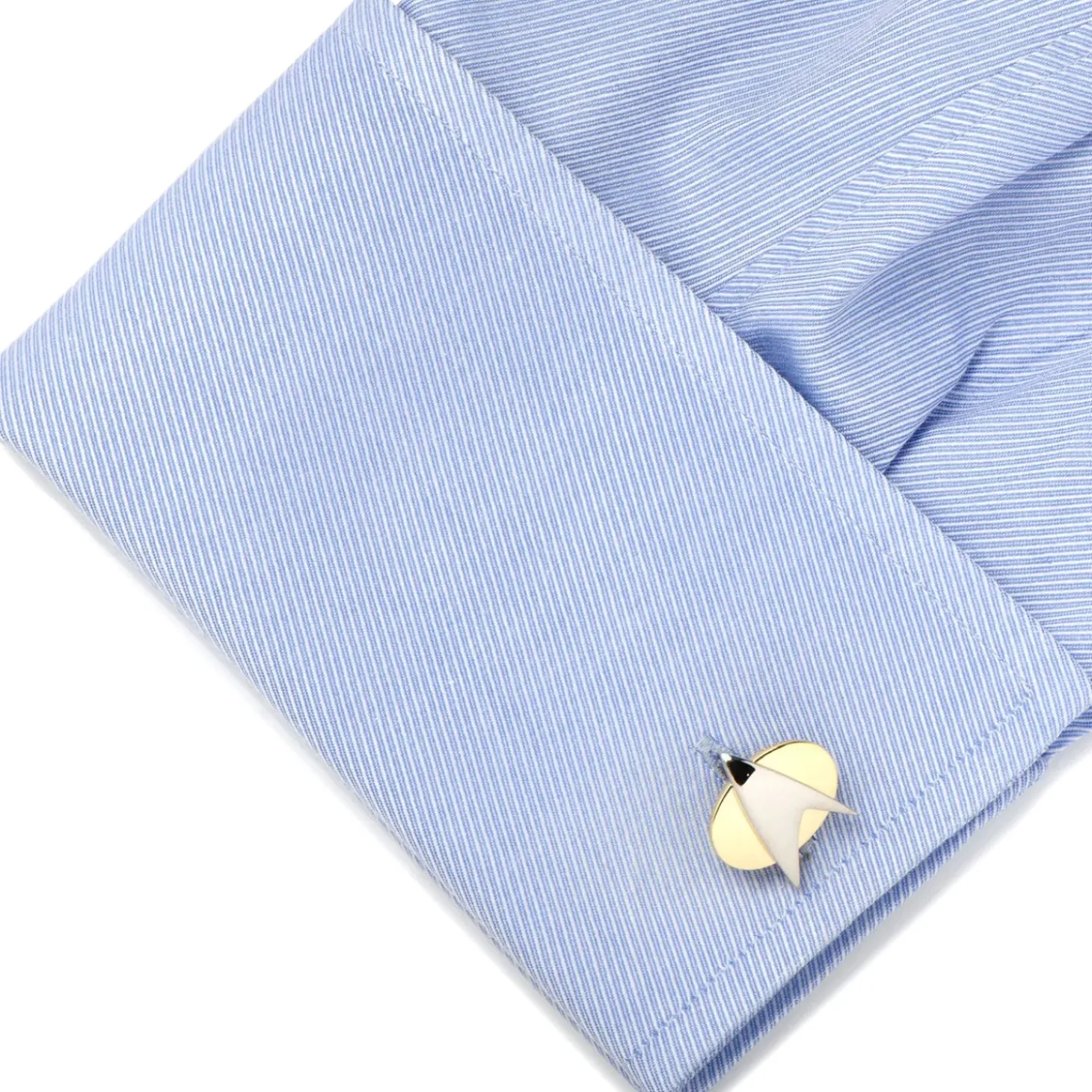 Star Trek Two Tone Delta Shield Cufflinks