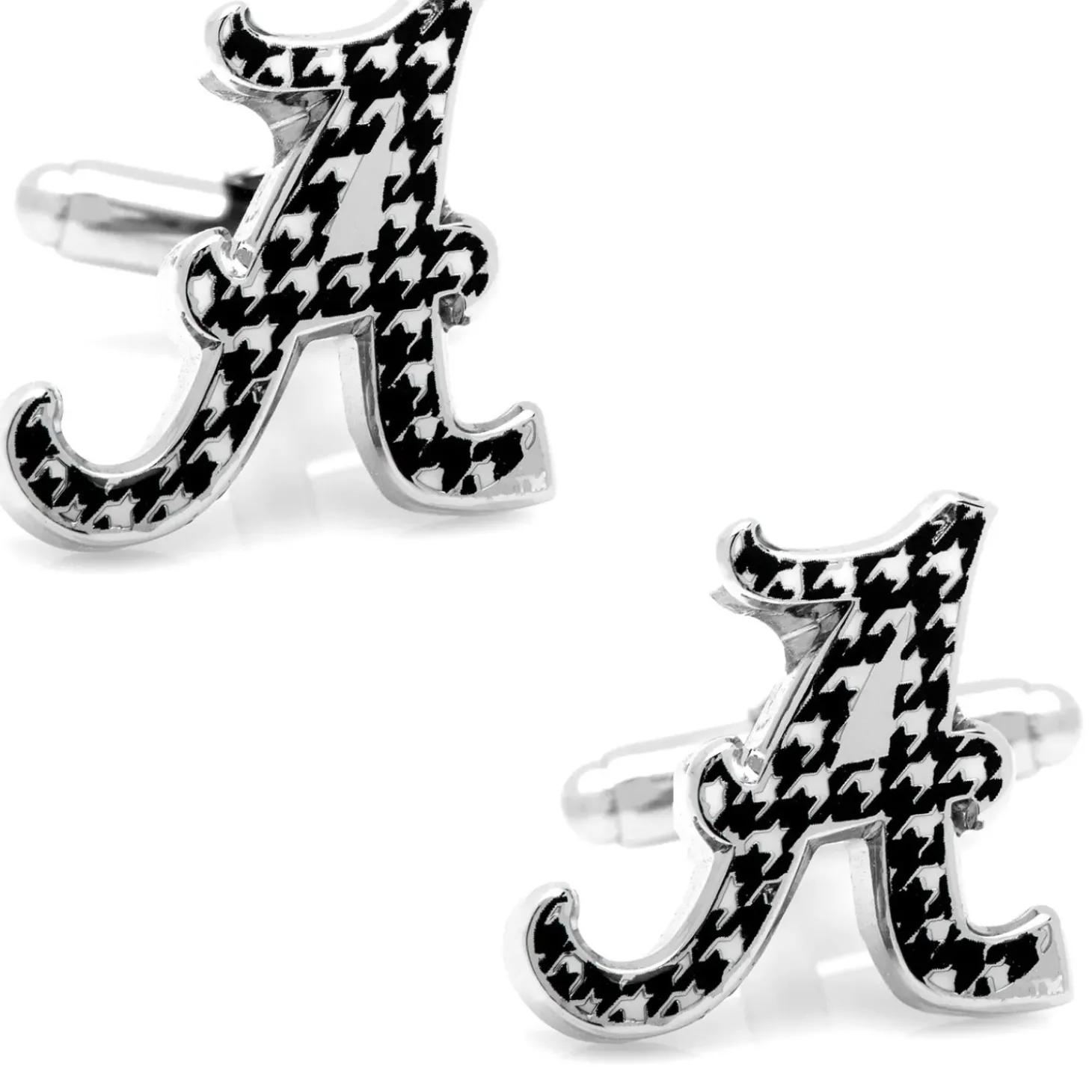 NCAA University of Alabama Houndstooth Cufflinks