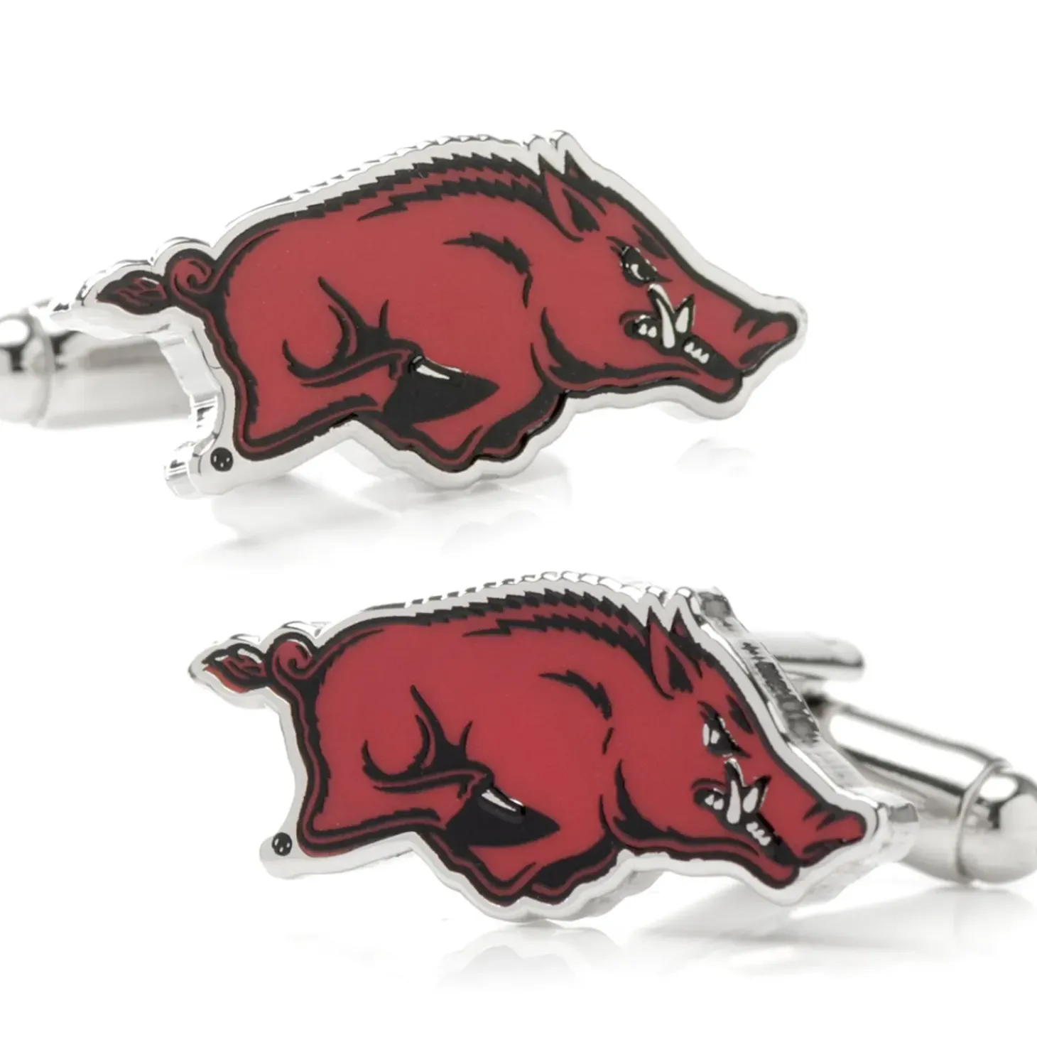 NCAA University of Arkansas Razorback Cufflinks