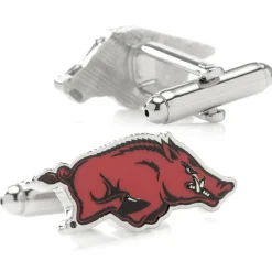 NCAA University of Arkansas Razorback Cufflinks