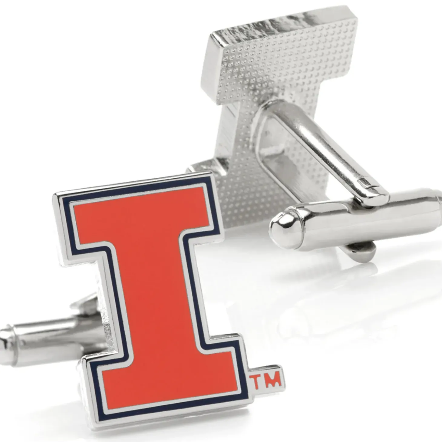 NCAA University of Illinois Fighting Illini Cufflinks