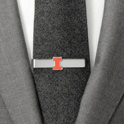 NCAA University of Illinois Fighting Illini Tie Bar