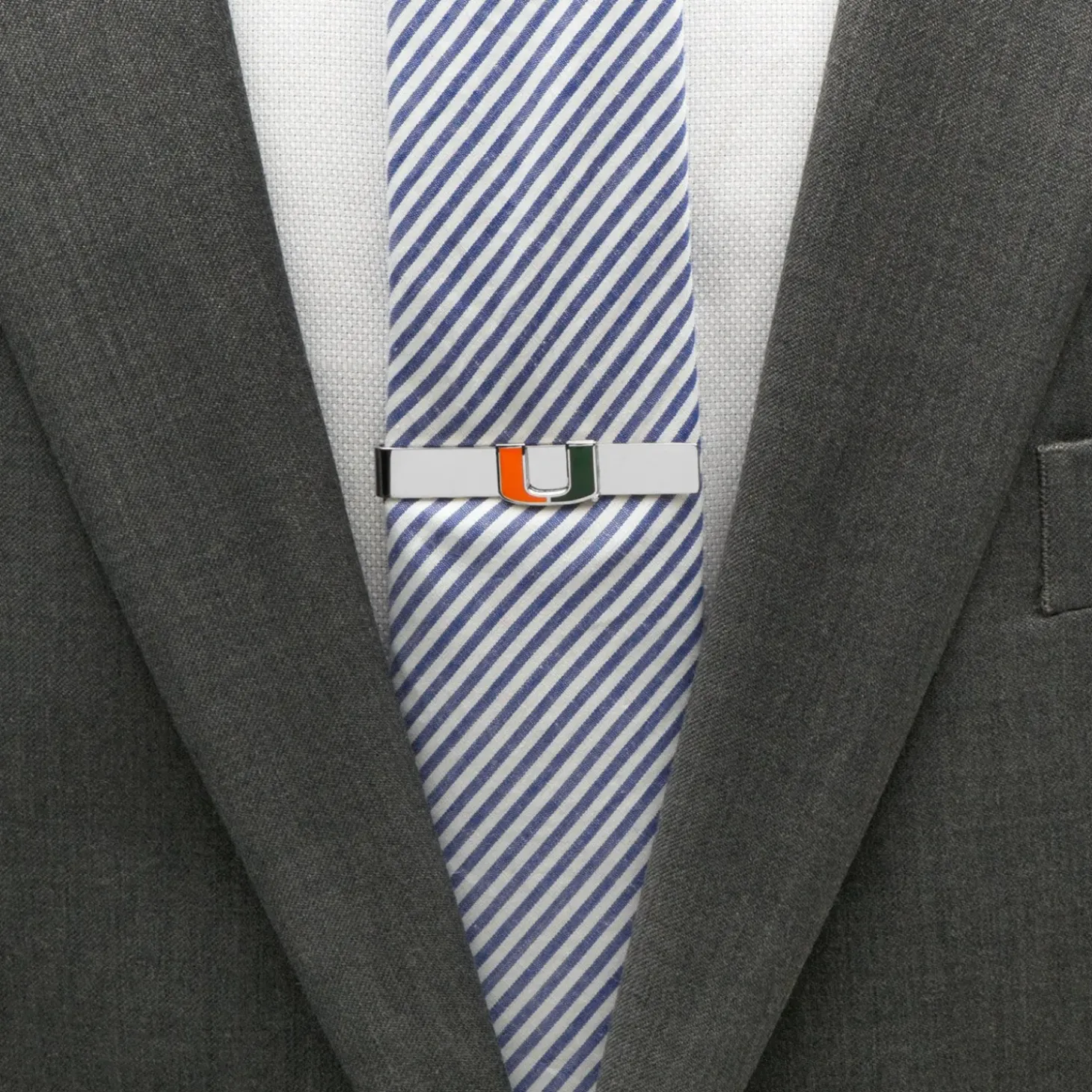NCAA University of Miami Hurricanes Tie Bar