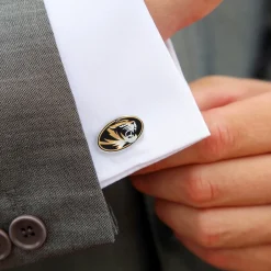 NCAA University of Missouri Tigers Cufflinks