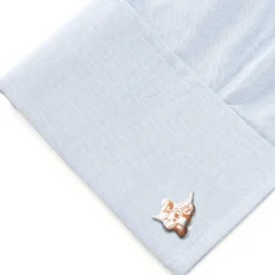 NCAA University of Texas Bevo Cufflinks