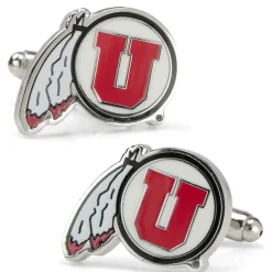 NCAA University of Utah Utes Cufflinks