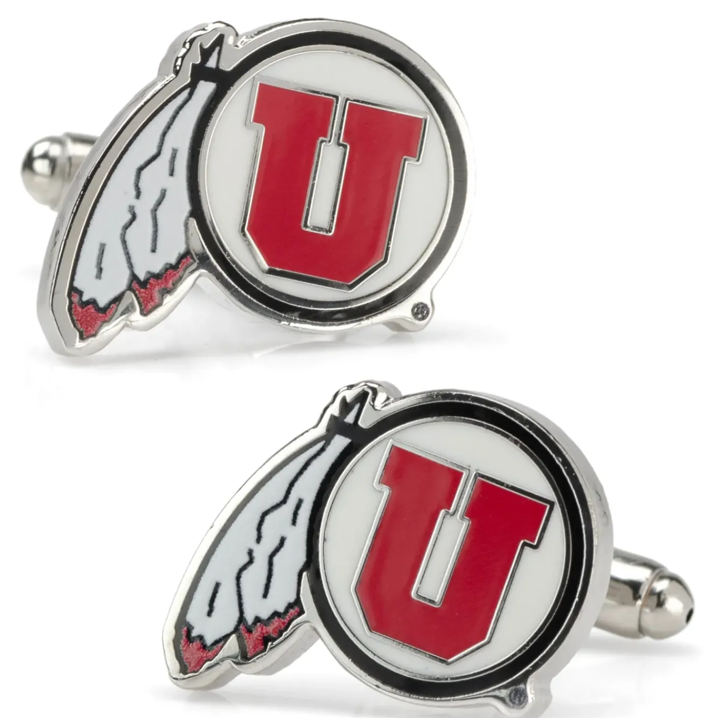 NCAA University of Utah Utes Cufflinks