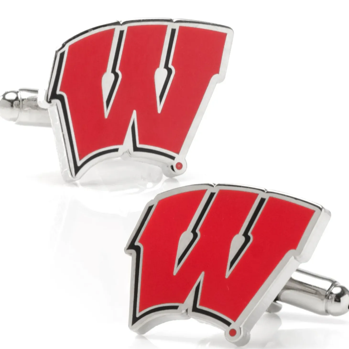 NCAA University of Wisconsin Badgers Cufflinks
