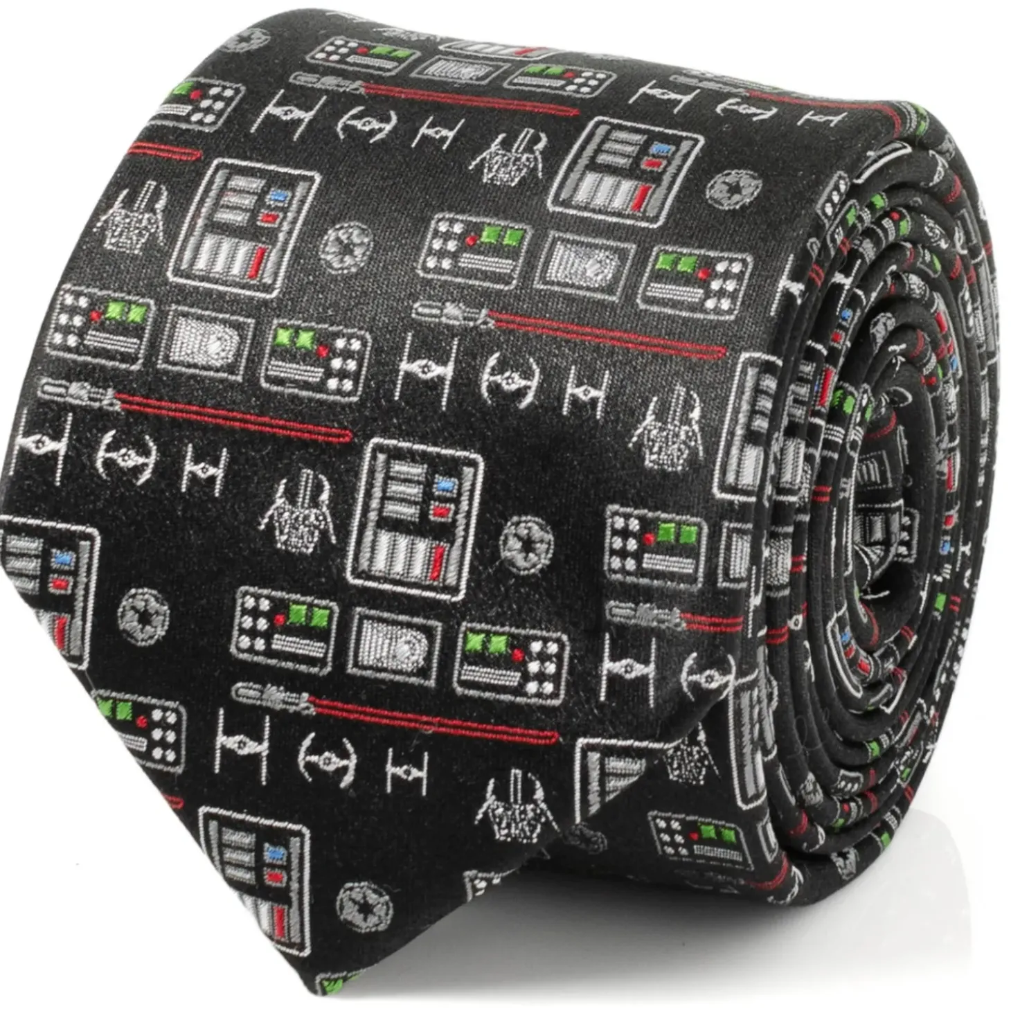 Star Wars Vader Chest Plate Patterned Men's Tie