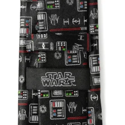 Star Wars Vader Chest Plate Patterned Men's Tie