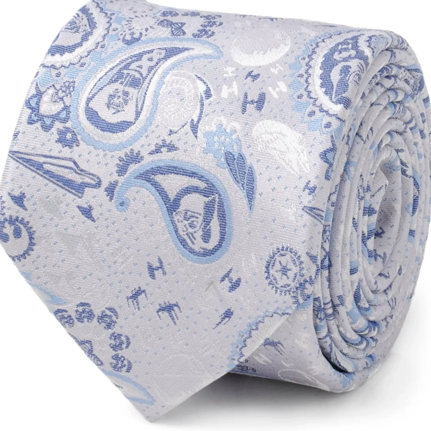 Star Wars Vader Lavender Paisley Men's Tie