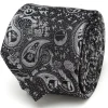Star Wars Vader Paisley Black and White Men's Tie