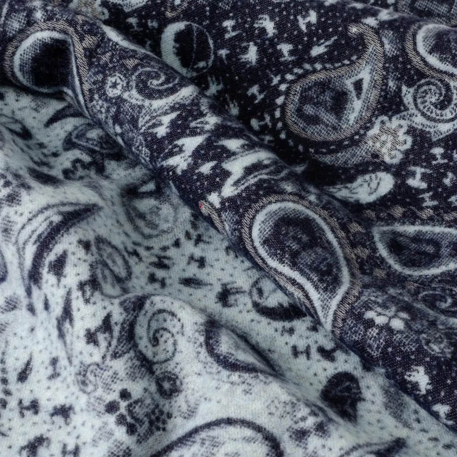 Star Wars Vader Paisley Blue and Gray Scarf