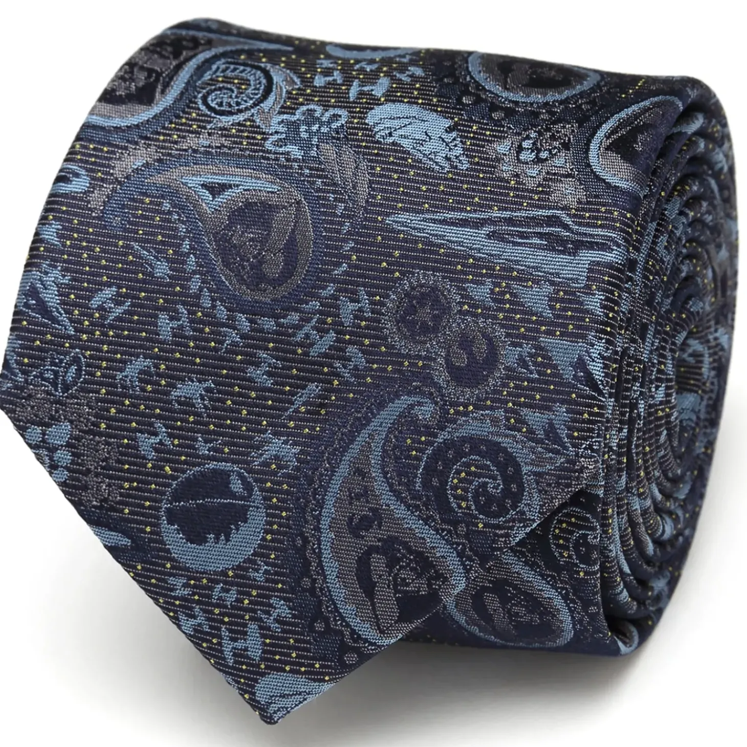 Star Wars Vader Paisley Blue and Gray Men's Tie
