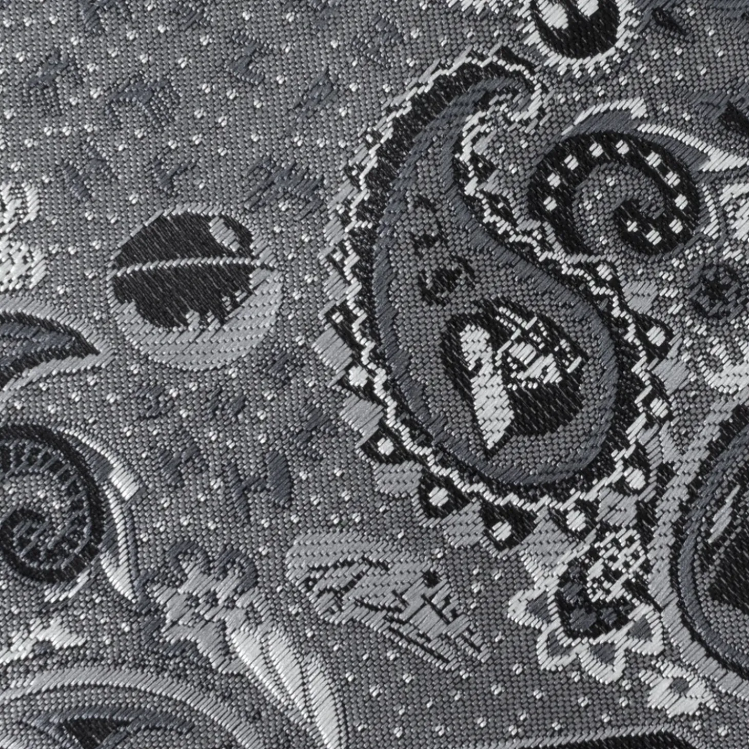 Star Wars Vader Paisley Gray Men's Tie