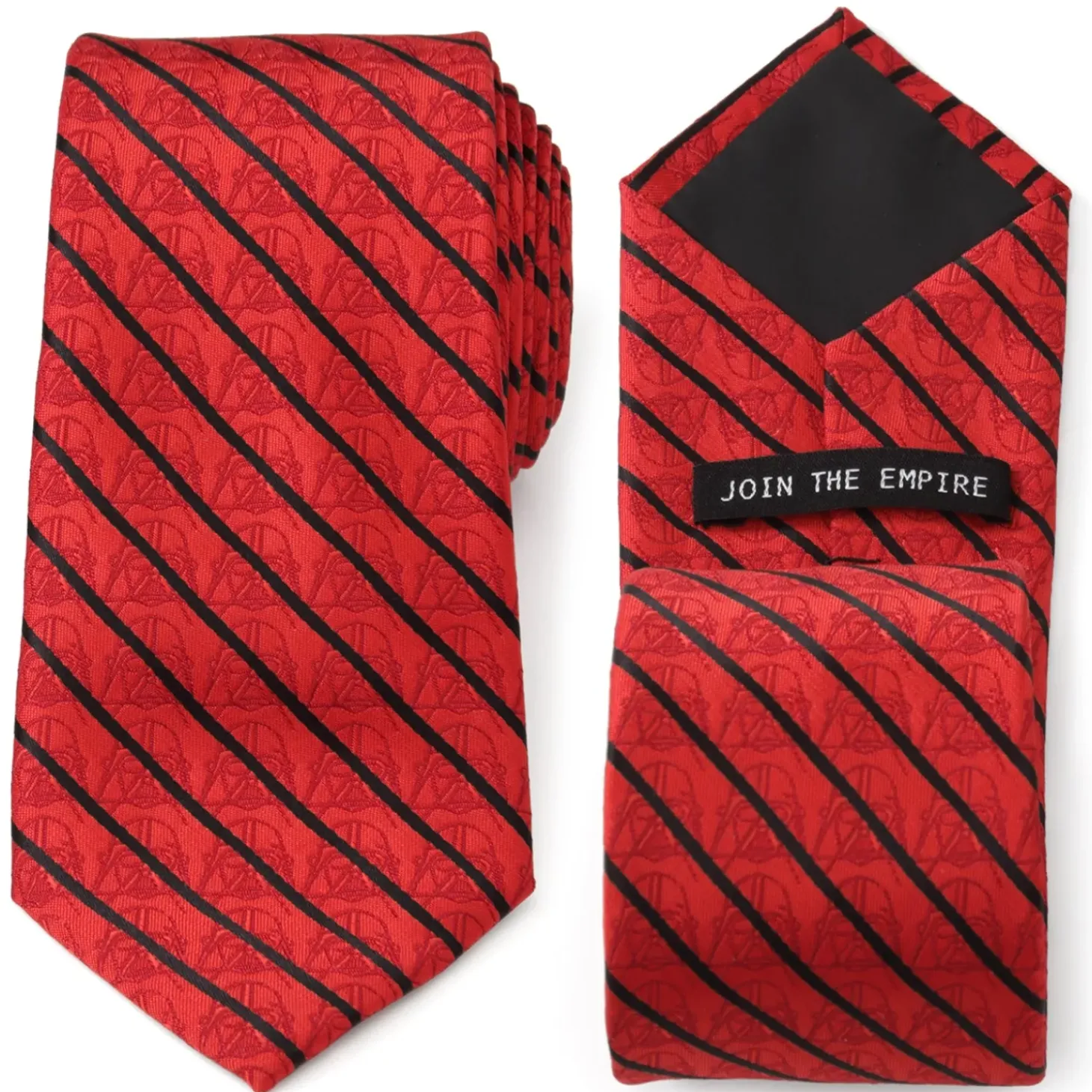 Star Wars Vader Red Stripe Men's Tie