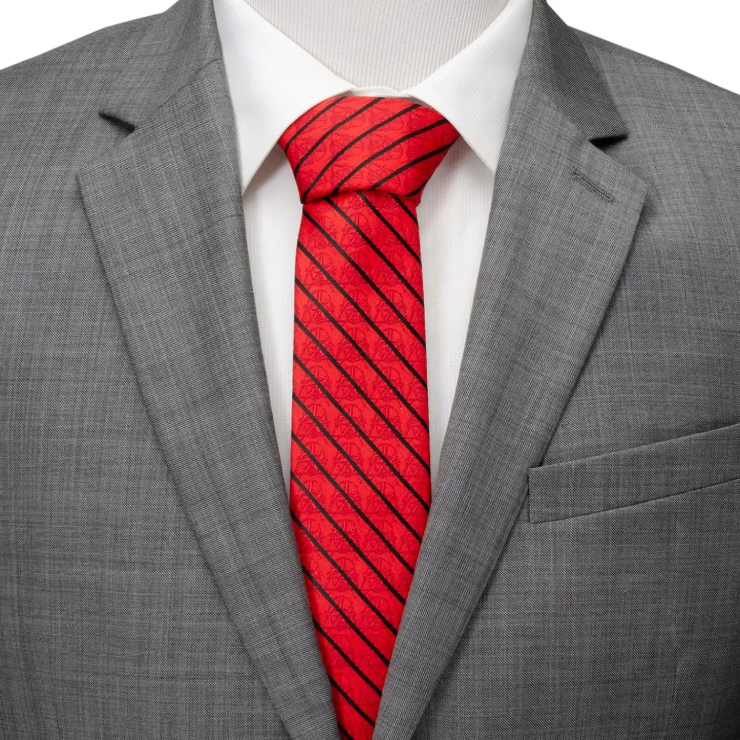 Star Wars Vader Red Stripe Men's Tie