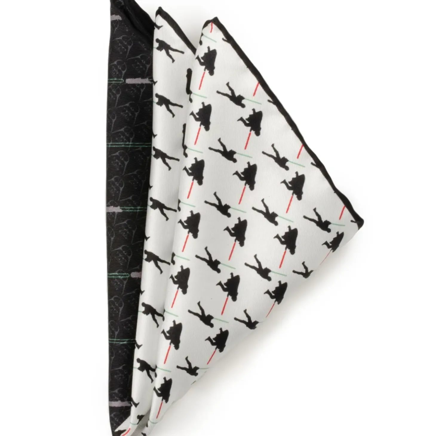 Star Wars Vader vs Skywalker Lightsaber Pocket Square