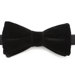 Ox and Bull Trading Co. VDP Black Velvet Bow Tie