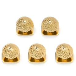 Ox and Bull Trading Co. VDP 3D Colony Gold Stainless Studs