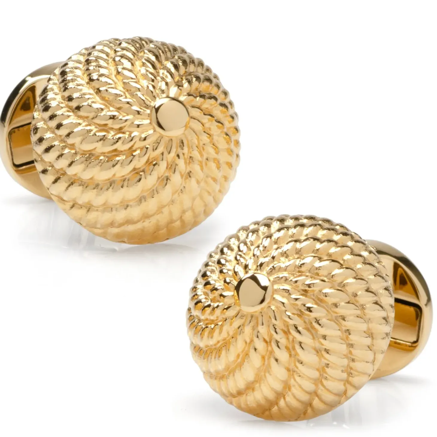 Ox and Bull Trading Co. VDP 3D Colony Gold Stainless Cufflinks