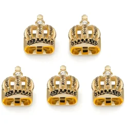 Ox and Bull Trading Co. VDP 3D Crown Royal Gold Stainless Studs