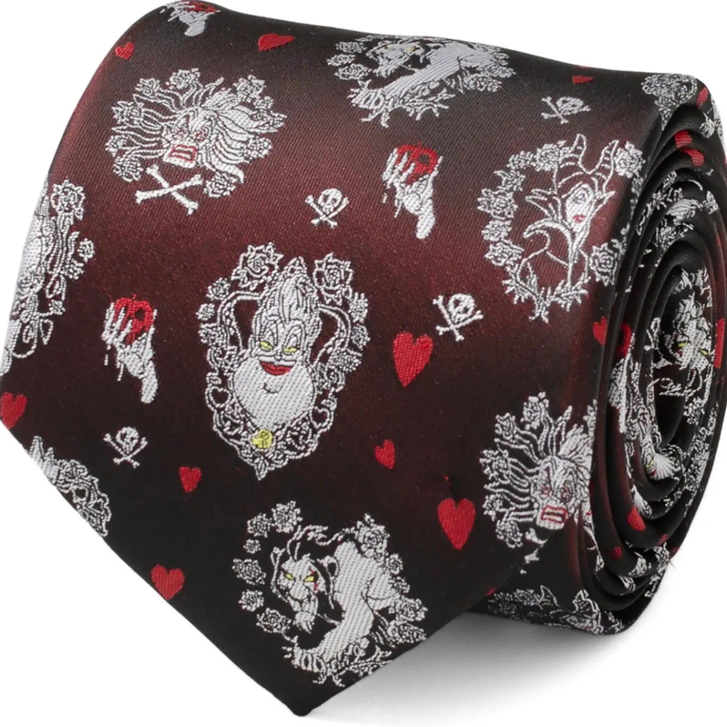 Disney Villains "Happily Never After "Black Men's Tie