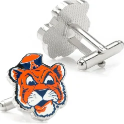 NCAA Vintage Auburn University Tigers Cufflinks