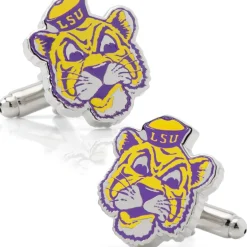 NCAA Vintage LSU Tigers Cufflinks