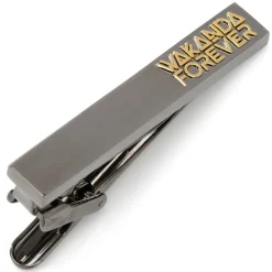 Marvel Wakanda Forever Gunmetal Gold Tie Clip