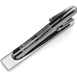 Marvel Wakanda Forever Gunmetal Gold Tie Clip