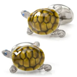 Deakin & Francis Walking Tortoise Cufflinks