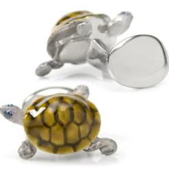 Deakin & Francis Walking Tortoise Cufflinks