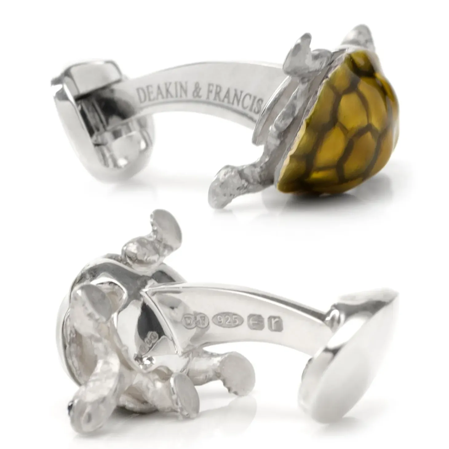 Deakin & Francis Walking Tortoise Cufflinks