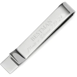 Ox and Bull Trading Co. Wedding Party Engravable Tie Bar