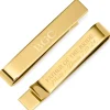 Ox and Bull Trading Co. Wedding Party Gold Engravable Tie Bar