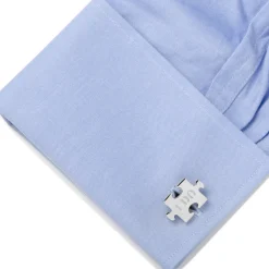 Cufflinks, Inc. Wedding Puzzle Pieces Cufflinks Pair
