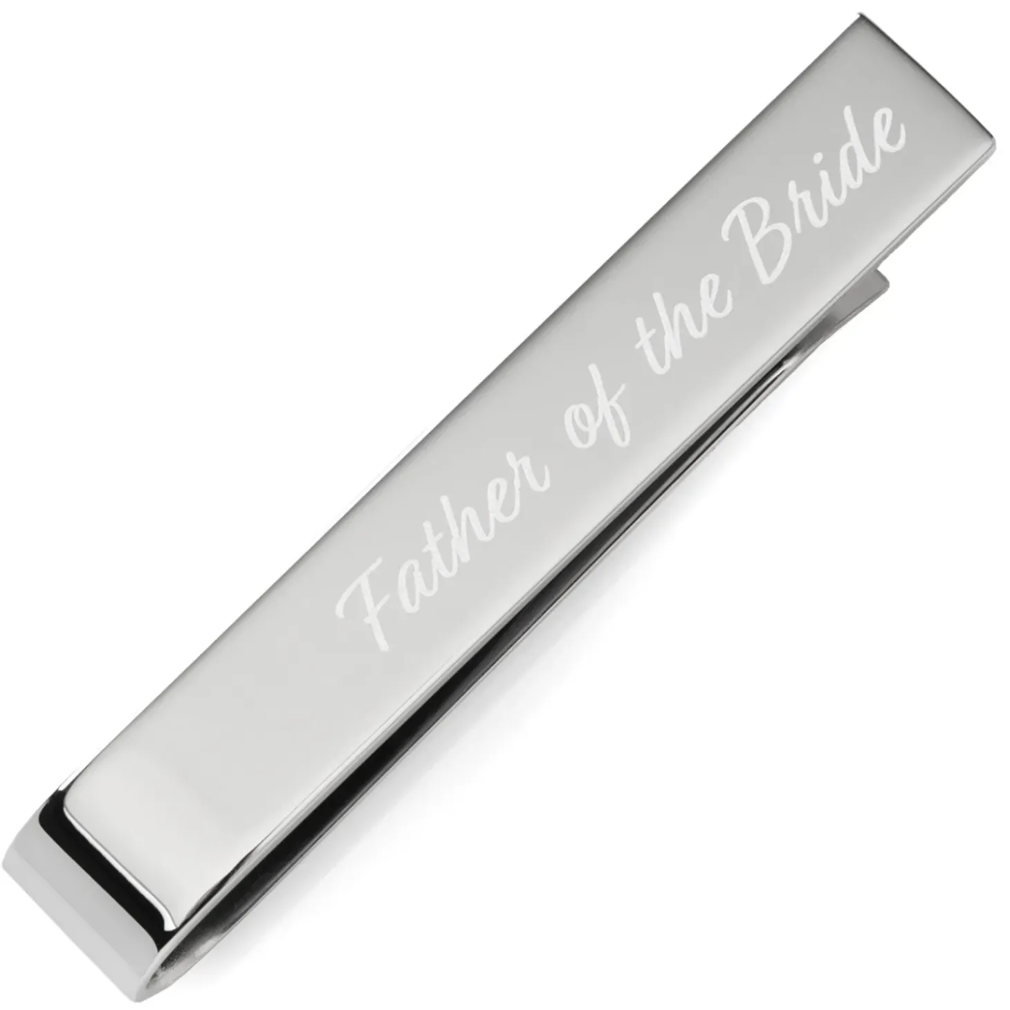 Ox and Bull Trading Co. Wedding Title Engravable Tie Bar