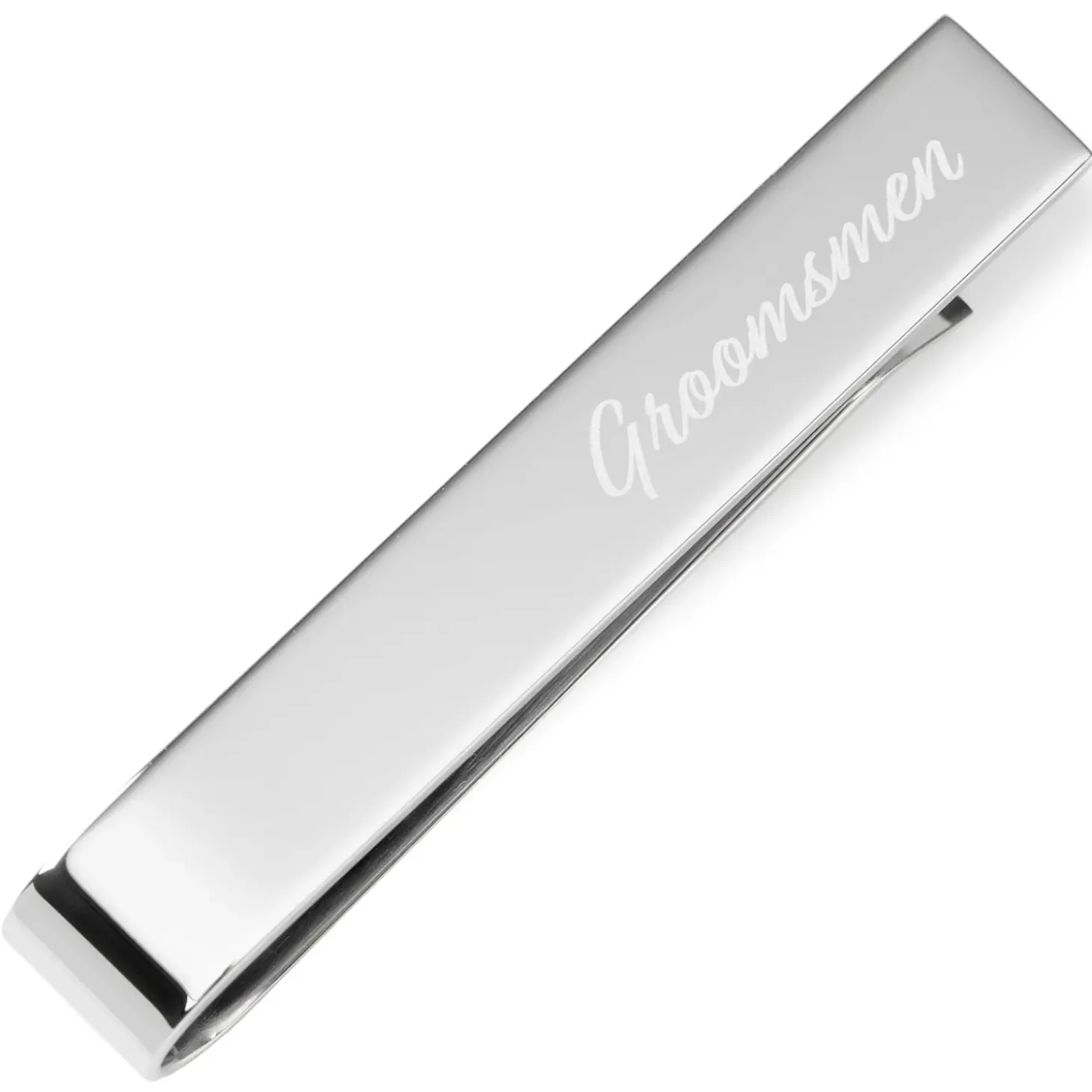Ox and Bull Trading Co. Wedding Title Engravable Tie Bar