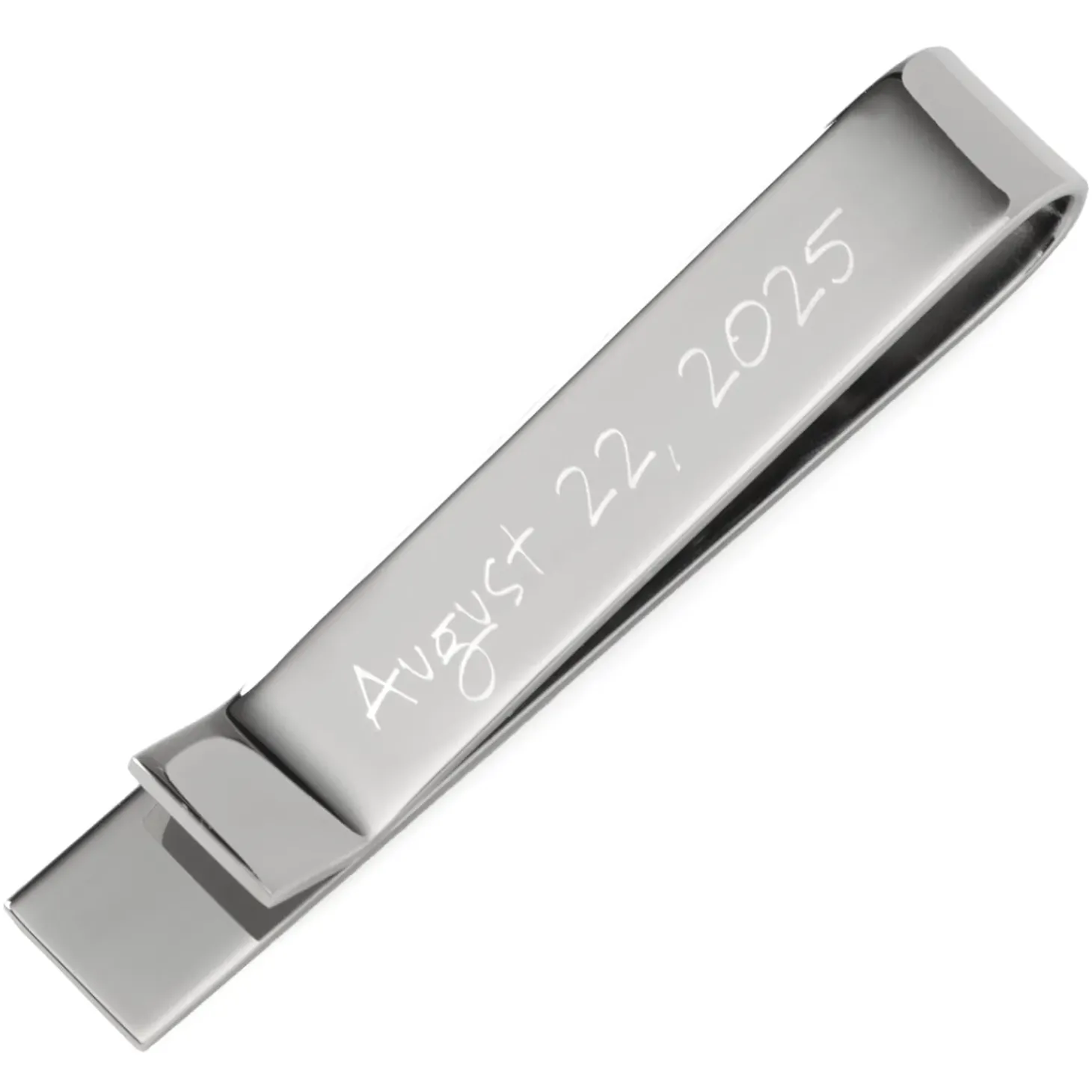 Ox and Bull Trading Co. Wedding Title Engravable Tie Bar