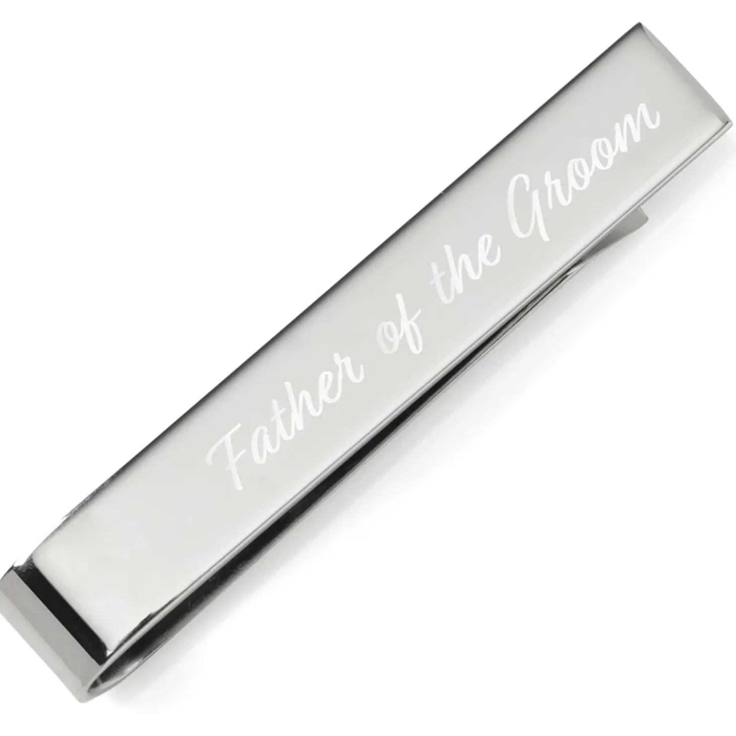 Ox and Bull Trading Co. Wedding Title Engravable Tie Bar