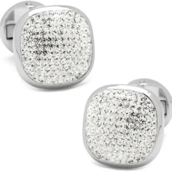 Ox and Bull Trading Co. White Pave Crystal Stud Set