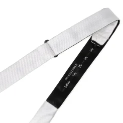 Ox and Bull Trading Co. White Silk Self Bow Tie