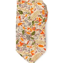 Disney Winnie The Pooh Tan Patterned Men's Tie